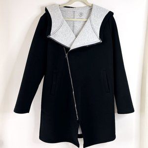 Sage Collective Coat Jacket Asymmetric Zip
